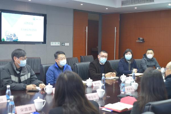 上海市医保局局长夏科家赴918博天堂控股调研复工复产情况